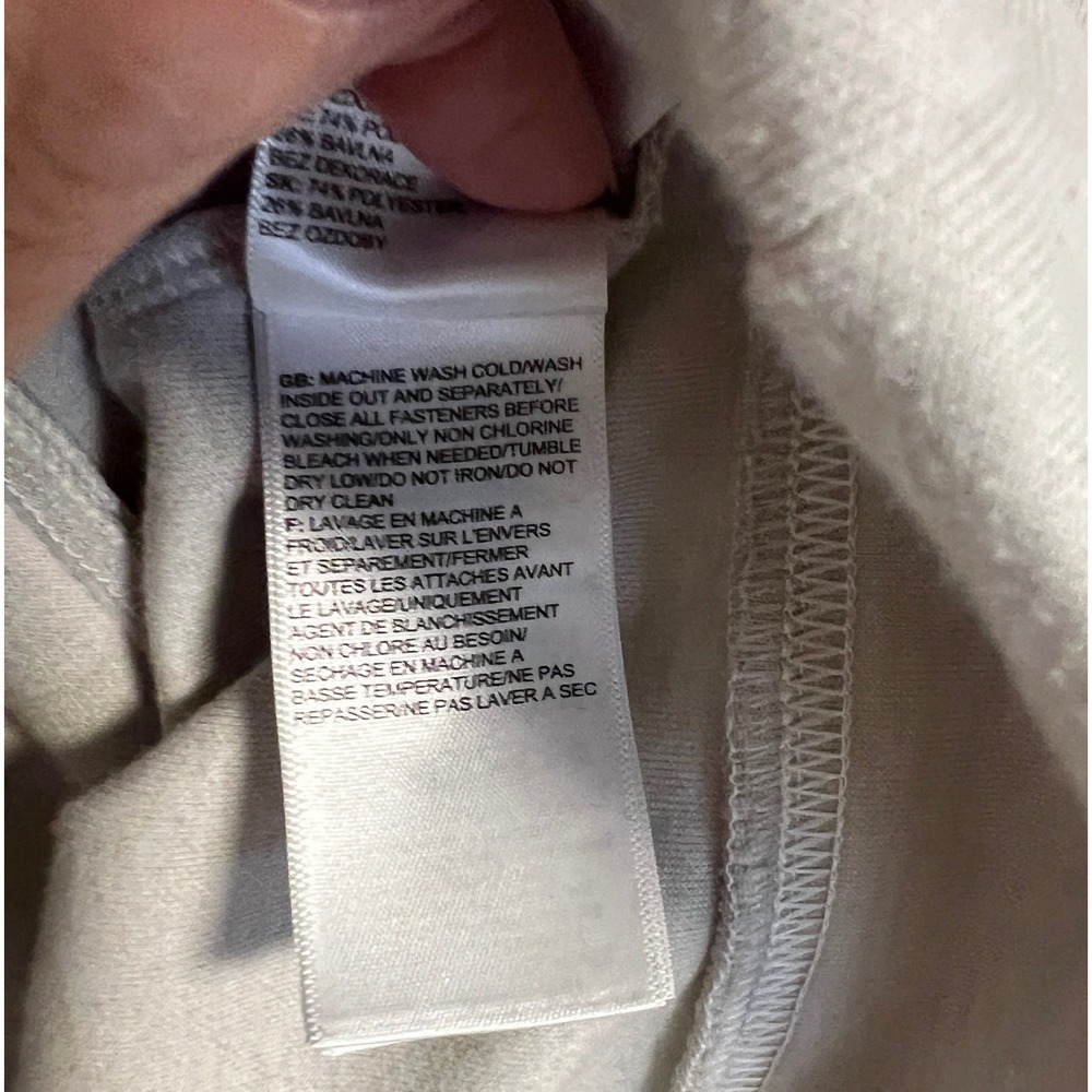 The North Face FlashDry Hoodie Womens L Gray Pullover Performance Sweatshirt - Picture 11 of 12